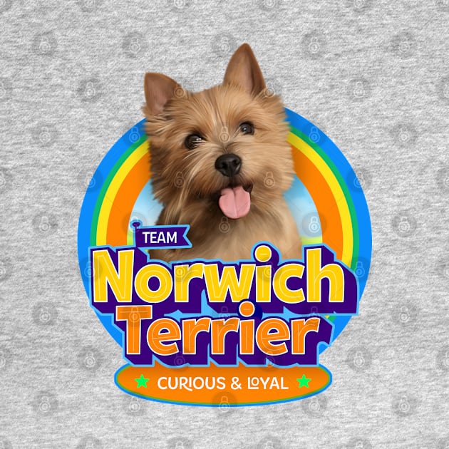 Norwich Terrier by Puppy & cute